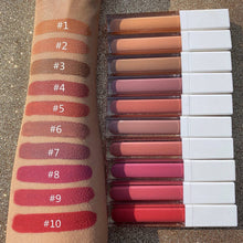 Load image into Gallery viewer, FANCY WHITE TOP MATTE LIPSTICK
