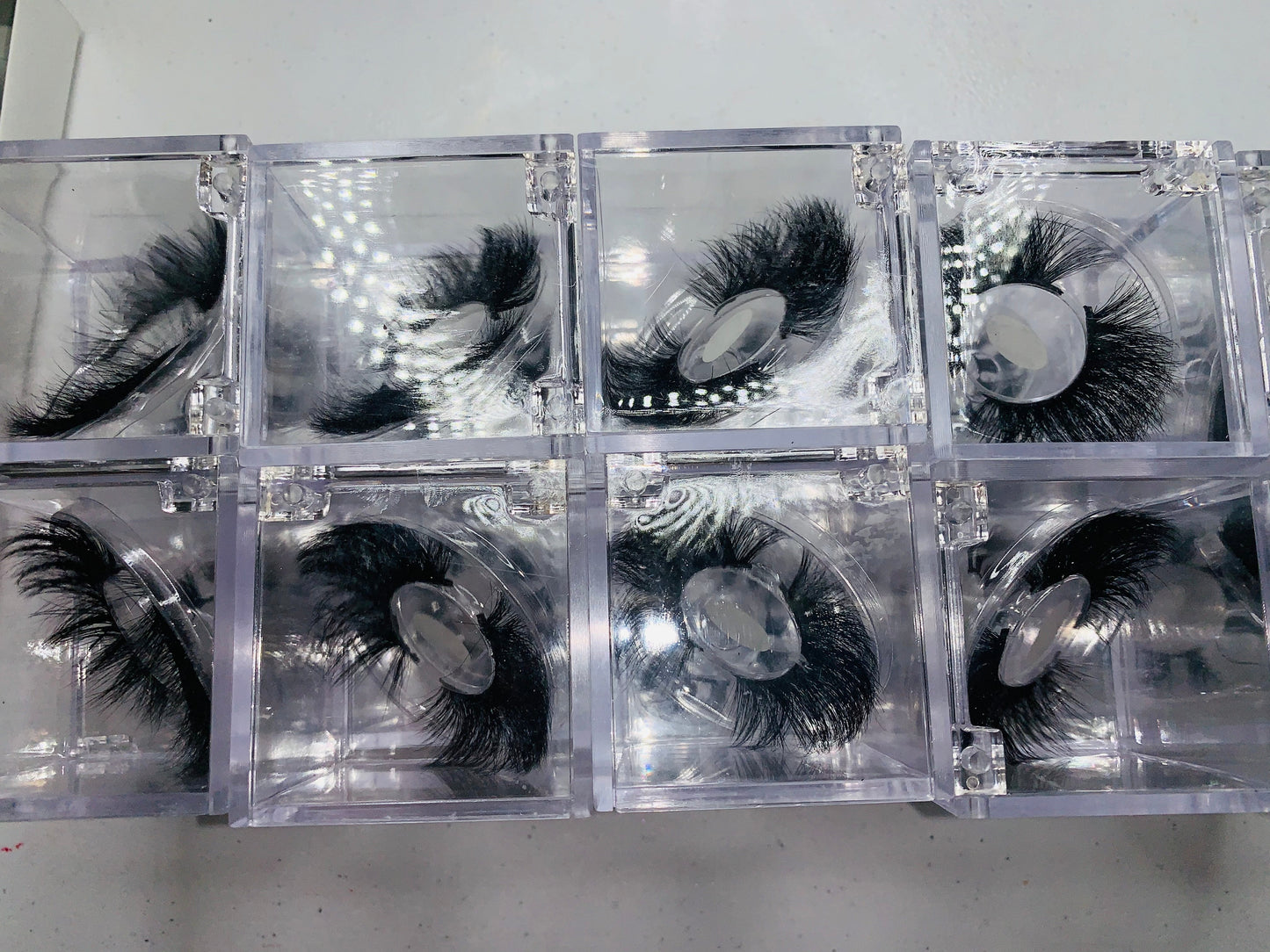 WHOLESALE TRANSPARENT MINK EY LASHES