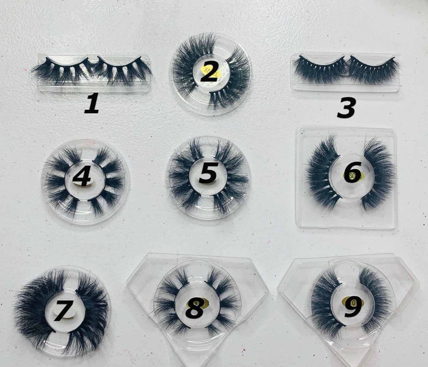 WHOLESALE TRANSPARENT MINK EY LASHES